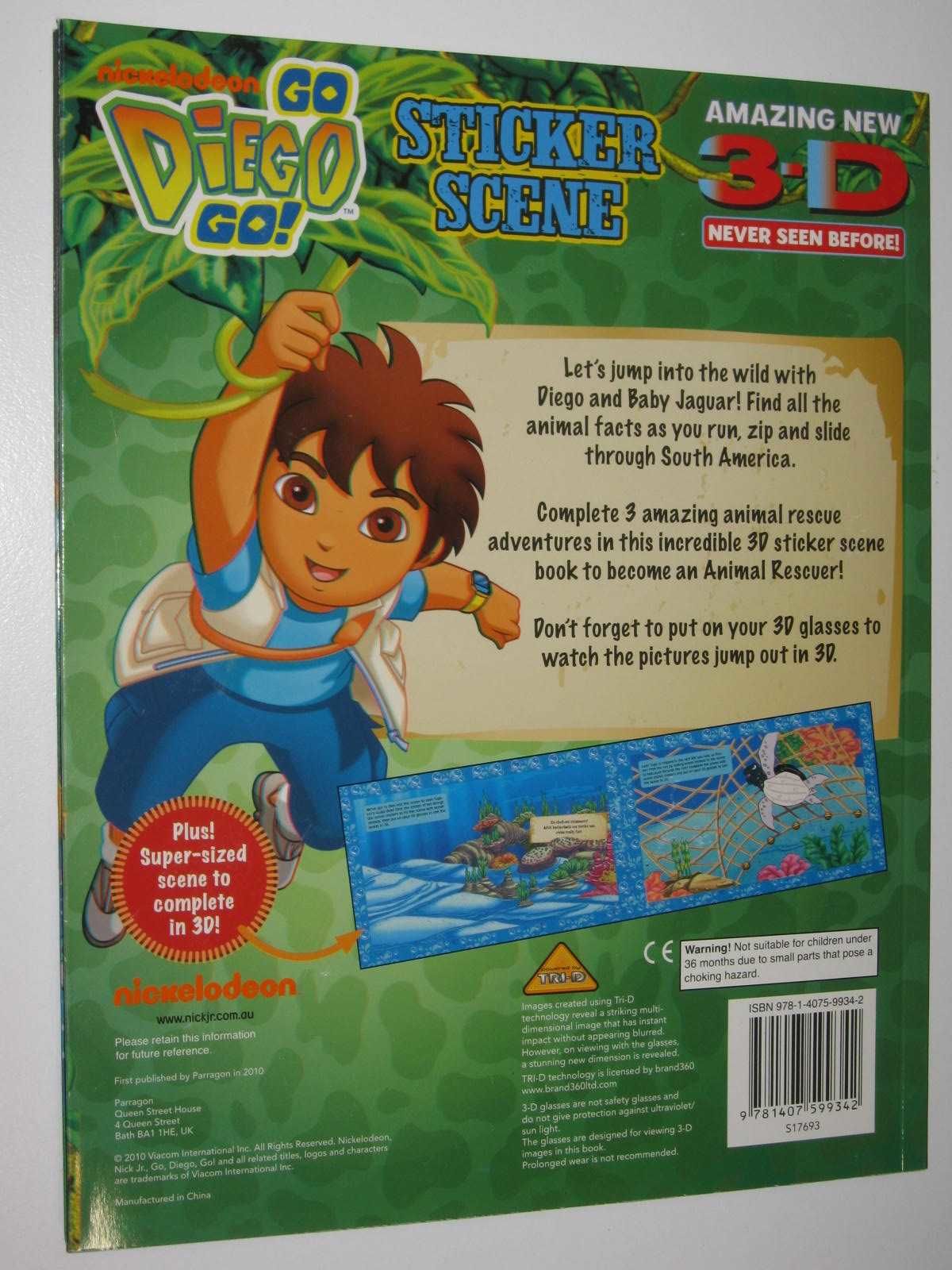 Go Diego Go 3d Sticker Scene by Author Not Stated | Softcover | 2010 ...