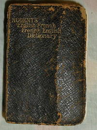 Nugents Pocket- Dictionary of the English and French Language