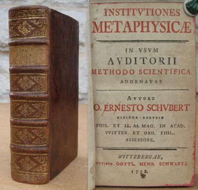 Institutiones metaphysicae.