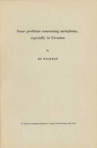 Some problems concerning metaphony, especially in…