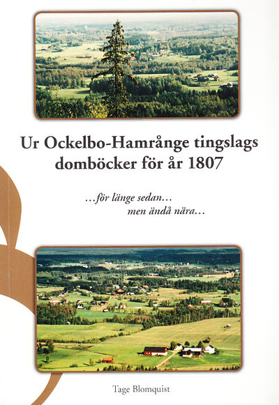 Ur Ockelbo-Hamrånge tingslags domböcker för år…