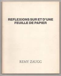 Reflexions Sur Et D'une Feuille De Papier