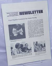 Select Commission on Immigration & Refugee Policy Newsletter: #3, January 1980: Illegal migration examined at San Antonio hearing