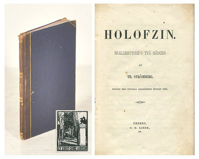 Holofzin. Skaldestycke i två sånger. Belönt med…