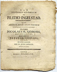 Tentamen historicum de prædio Ingelstad. A.a.