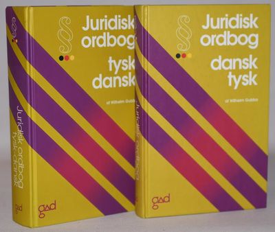 Juridisk ordbog. Tysk-Dansk / Tysk-Dansk. 2 bind.