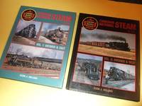 cover of 2 Volumes: Canadian National Steam in Color, Ontario & East / Ontario & West -vol. 1 & 2 ( CNR / Railways / Railroads / Trains / Engines )(inc. Newfoundland, Grand Trunk; Eastern Townships; Central Vermont; DW&P; Jasper; Bayview Junction; etc)( C.N.R.)