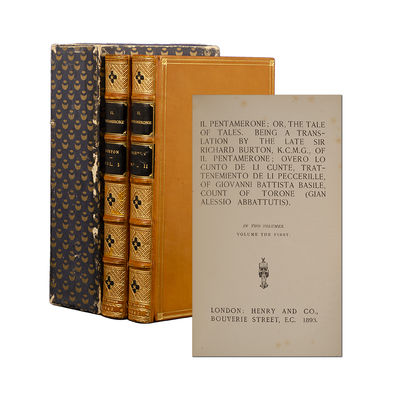 Il Pentamerone; or, The Tale of Tales (in 2 vols)