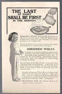 Original 1907 Shredded Wheat Illustrated Advertisement