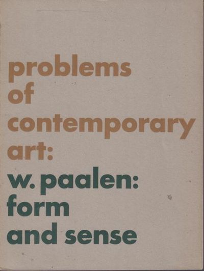 Form and Sense.