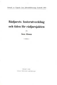 Rådjurets fosterutveckling och tiden för…