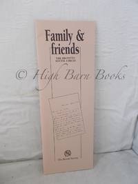 Family and Friends: The Brontes&#039; Social Circle by Dinsdale, Ann and Kathryn White - 1994 