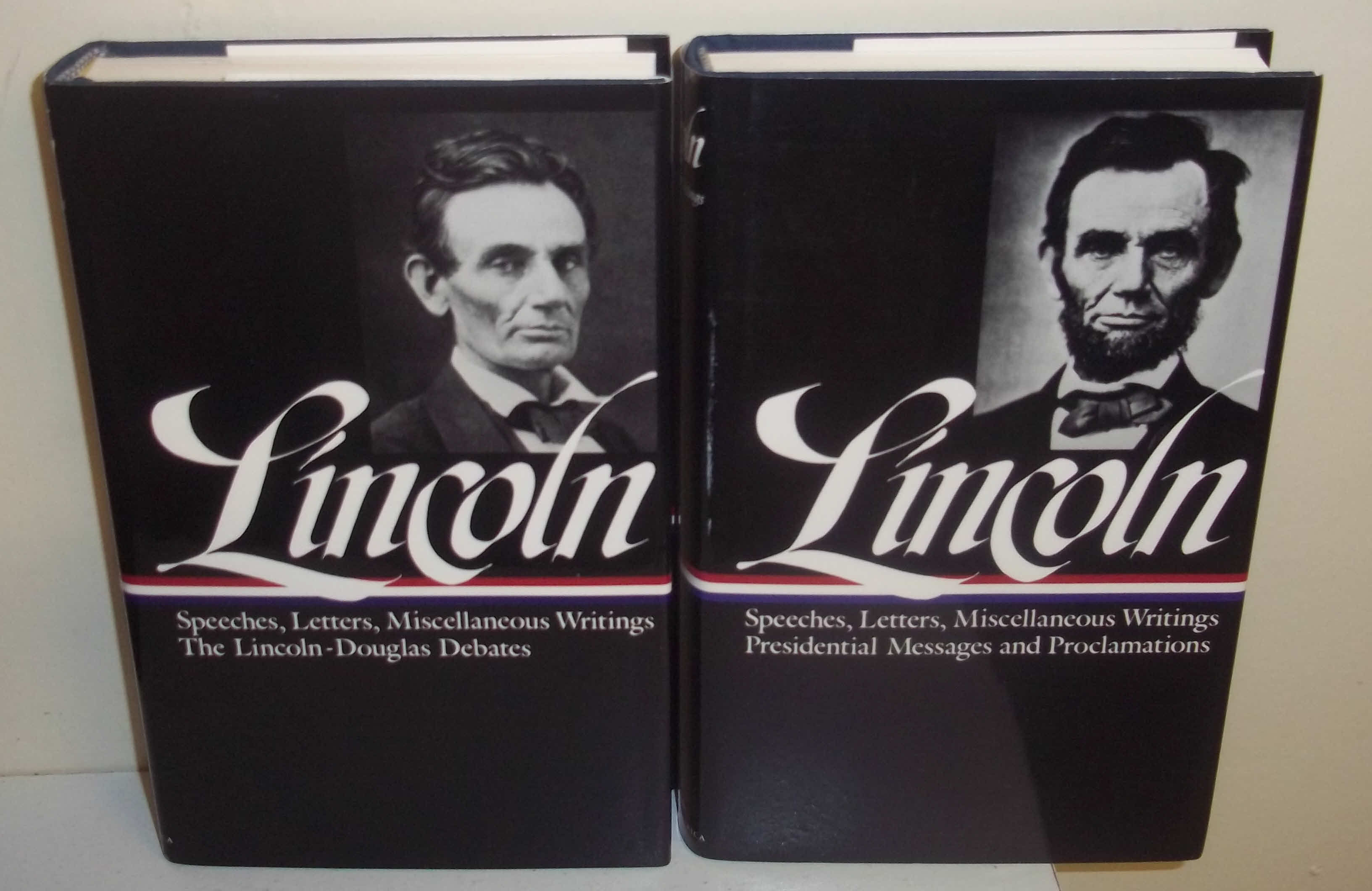 Lincoln Speeches And Writings 2 Volume Set Volume 1
