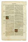 Illuminated Bible page from Biblia Dast ist: Die gantze Heilige Schrifft