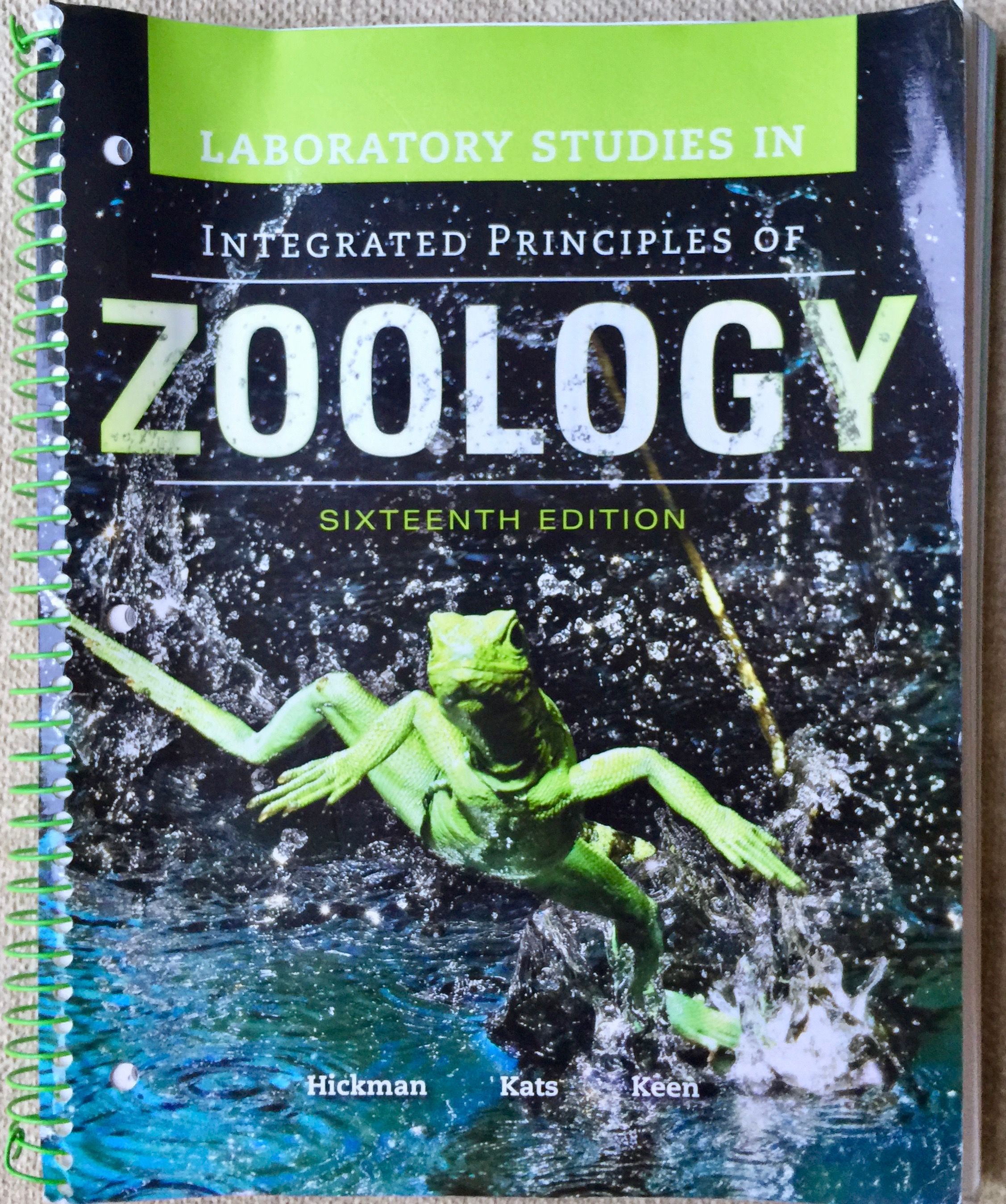 Integrated Principles Of Zoology