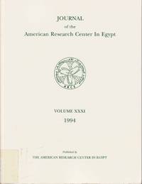 cover of Journal of the American Research Center in Egypt, 1994