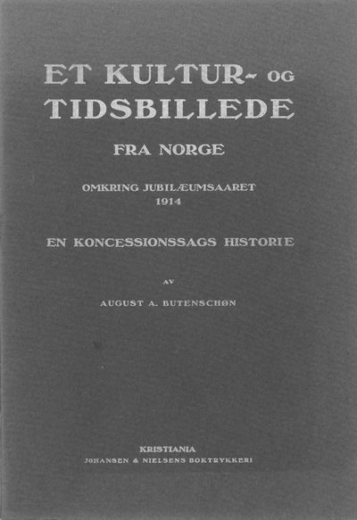 Et kultur- og tidsbillede fra Norge omkring…