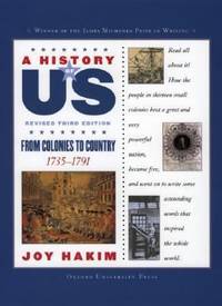 A History of US: from Colonies to Country : 1735-1791 a History of US Book Three