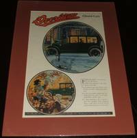 cover of 1920 Full Page Color Automotive Ad for Overland Six Sedan , Matted Ready to Frame