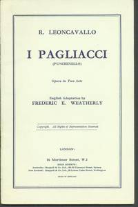 image of I PAGLIACCI (PUNCHINELLO)