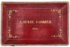 Gilt Morocco Glove Box of Louise Sommer