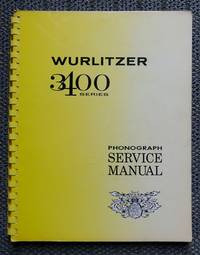cover of WURLITZER 3400 PHONOGRAPH SERVICE MANUAL (STATEMAN SERIES.)