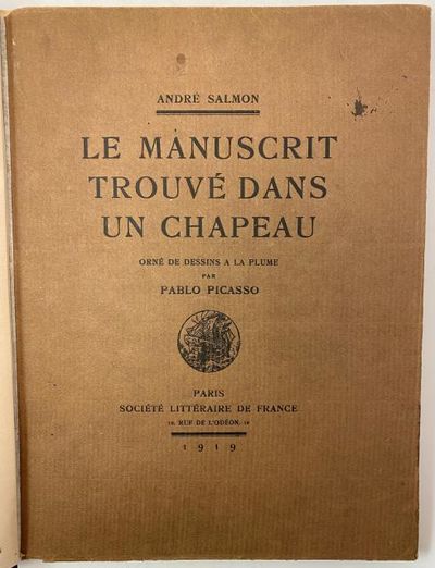 Le manuscrit trouvé dans un chapeau, orné de…