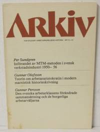Arkiv för studier i arbetarrörelsens historia. Nr…