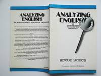 image of Analysing English: an introduction to descriptive linguistics