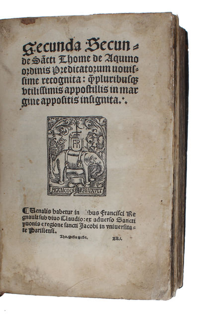 Secunda Secunde. Novissime recognita. - [ONE OF THE FAMOUS PSEUDO-CANEVARI-BINDINGS] (photo 5)