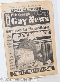 image of Pittsburgh Gay News: for the Pittsburgh area gay community; #14, Saturday, October 5, 1974: Gays Question Candidates/UCC Closes Doors