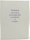 THE WORLD OF LETITIA ELIZABETH LANDON. A LITERARY CELEBRITY OF THE 1830S