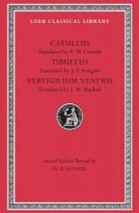 Catullus, Tibullus, Pervigilium Veneris (Loeb Classical Library No. 6)