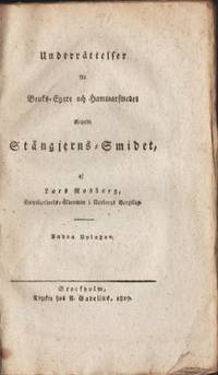 Underrättelser för bruks-egare och hammarsmeder…