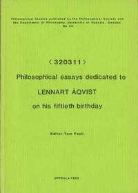 Philosophical essays dedicated to Lennart Åqvist…