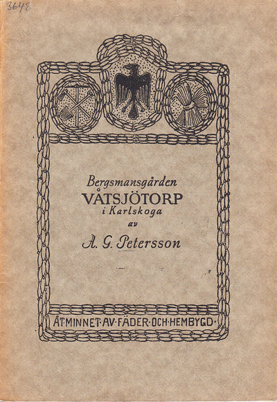 Bergsmansgården Våtsjötorp i Karlskoga. Bidrag…