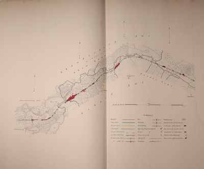 Jydske Jernbane (de 16 Sectionstitler). Anlæget af de Jydske Jernbaner 1862 (Den forgyldte titel på forpermen). (photo 4)