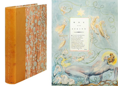 Water-Colour Designs For The Poems Of Thomas Gray. A Facsimile with Introduction and Commentary by Sir Geoffrey Keynes