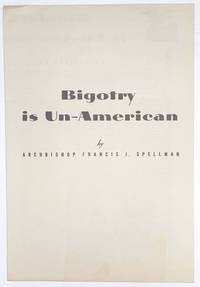 image of Bigotry is un-American