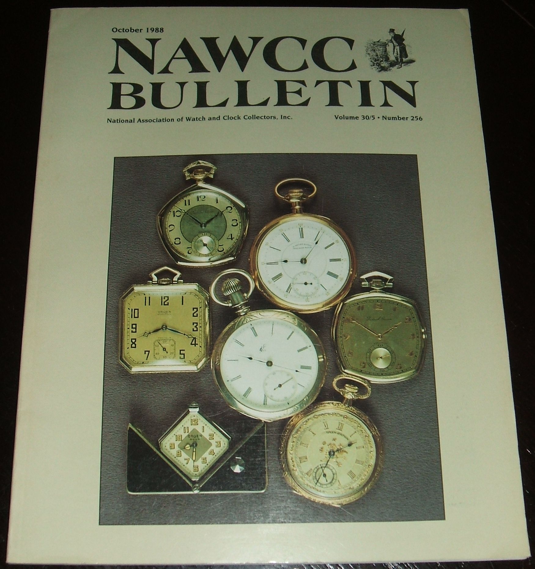 Watch and Clock Collectors Magazine October 1988 Issue of NAWCC by