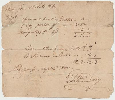 A Prominent New York Quaker Pays For The Return Passage Of A Female Quaker Minister From England