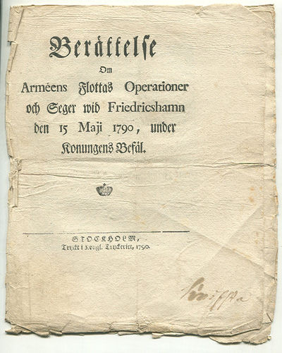 Berättelse om arméens flottas operationer och…