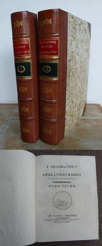 L&#039;ARGONAUTICA DI APOLLONIO RODIO. by APOLLONIO RODIO. Apollonius of Rhodes.  Translated and edited by Cardinal Lodovico Flangini.: