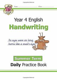New KS2 Handwriting Daily Practice Book: Year 4 - Summer Term