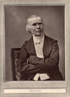 Unusually large and fine photograph of Velpeau by Goupil & Cie. for Galerie Contemporaine