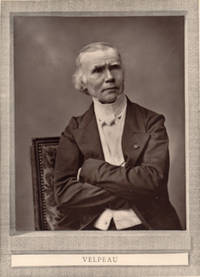 Unusually large and fine photograph of Velpeau by Goupil & Cie. for Galerie Contemporaine