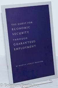 image of The Quest for Economic Security Through Guaranteed Employment