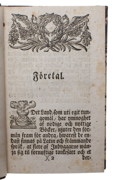 Capitain Lemuel Gullivers Resor, Til åtskillige långt bort belägne Land; Beprydde med Kopparstycken. Förra (-Senare) Delen. Tålkad ifrån Fransyskan (Af Olof Bidenius Renhorn). Andra Upplagan. 2 Bd. (photo 3)