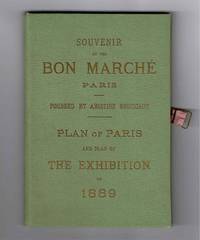 Souvenir of the Bon Marche Paris. Founded by Aristide Boucicaut. Plan of Paris and plan of the Exhibition of 1889 [cover title]