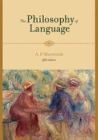 image of The Philosophy of Language